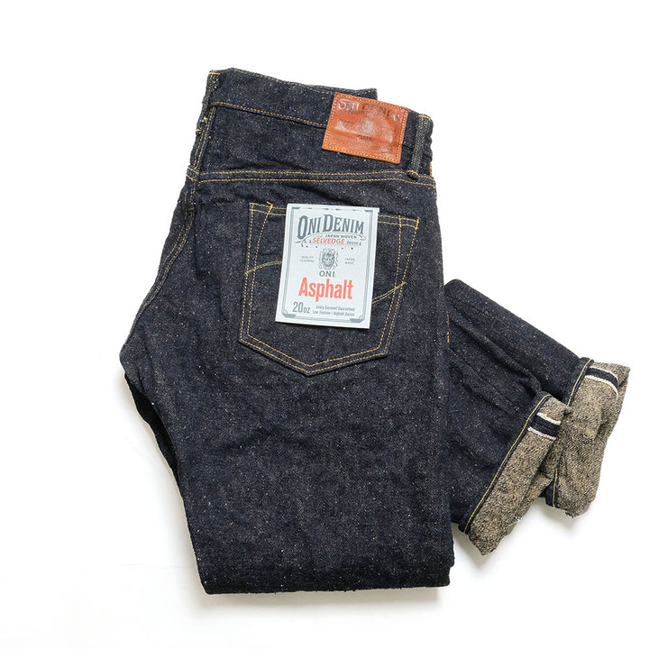 ONI DENIM -Relax Tapered - 20oz. ASPHALT Denim - ONI622-ASP