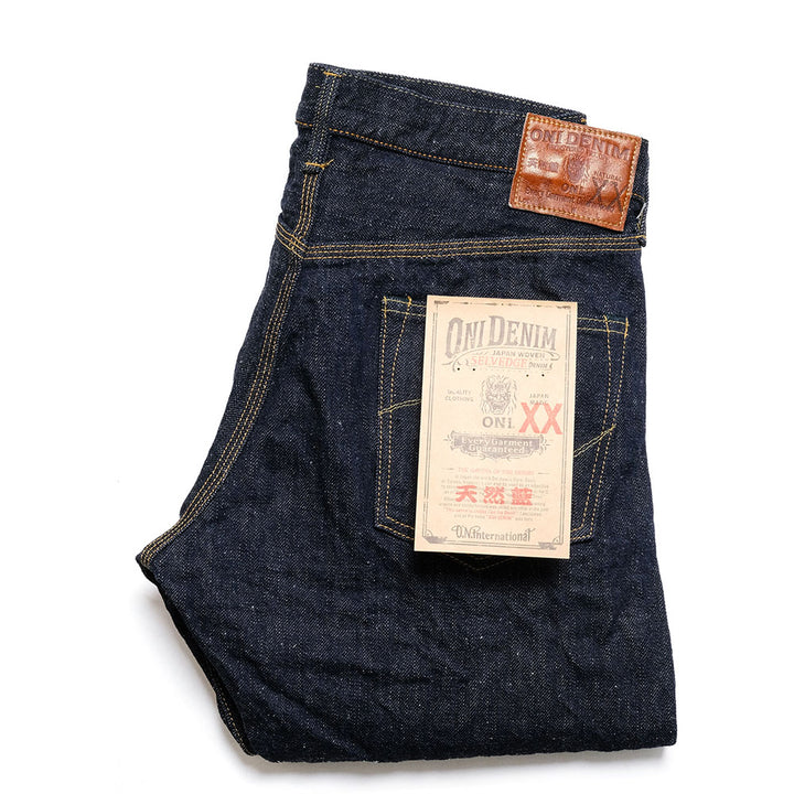 ONI DENIM<br>Relax Tapered 17oz Natural Indigo XX Denim<br>ONI-622NIXX