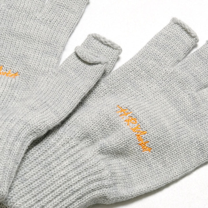 HOLLYWOOD RANCH MARKET - Washable Merino Wool HRMarket Fingerless Gloves - 1006775
