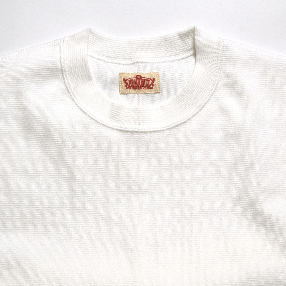HOLLYWOOD RANCH MARKET - Stretch Fraise Hem Rib Short Sleeve T-shirt - 1010499
