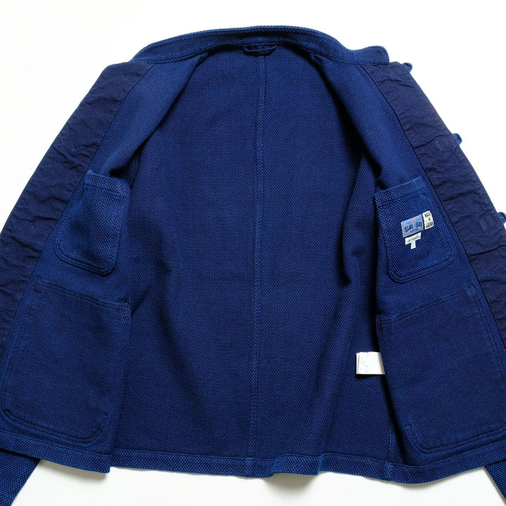 BLUE BLUE JAPAN - Honnai Light Sashiko Oriental Jacket - 1010788