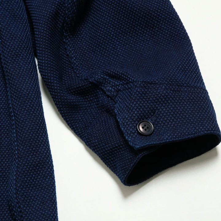 BLUE BLUE JAPAN - Honnai Light Sashiko Coveralls - 1010790