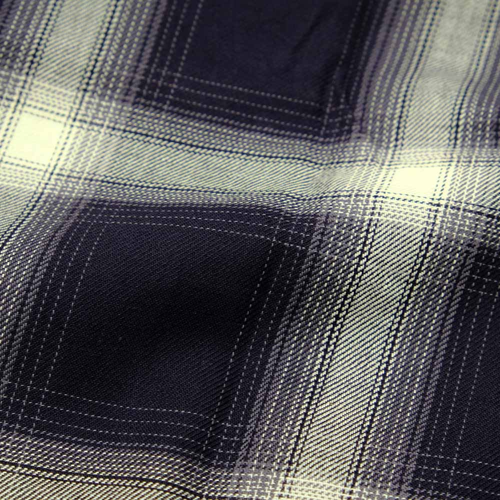 UNIVERSAL OVERALL - Open Color Check Work Shirt - U2523101
