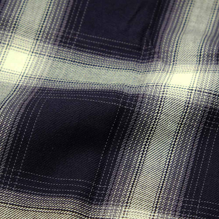 UNIVERSAL OVERALL - Open Color Check Work Shirt - U2523101