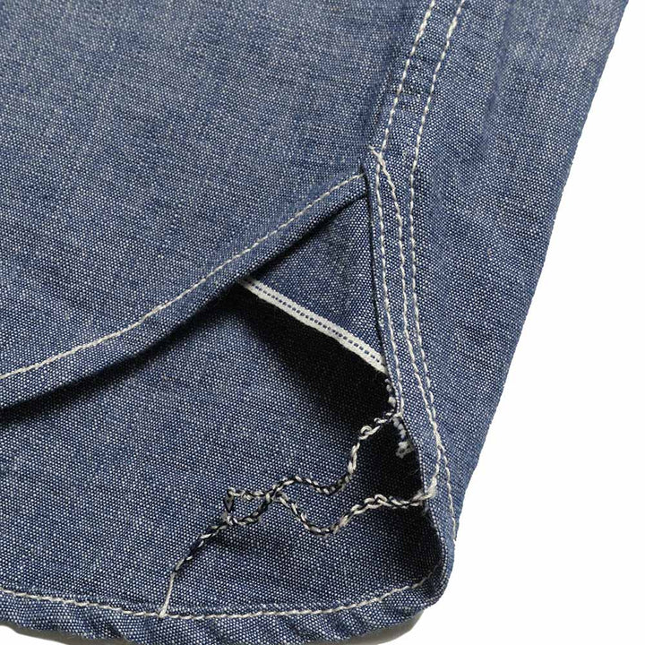 STUDIO D’ARTISAN & SA. - CHAMBRAY S/S WORK SHIRT - 5333A-S