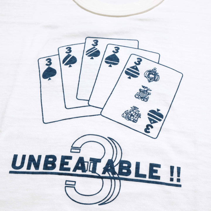 WAREHOUSE - Lot 4601 - S/S T-SHIRT - UNBEATABLE - 4601UNB-26