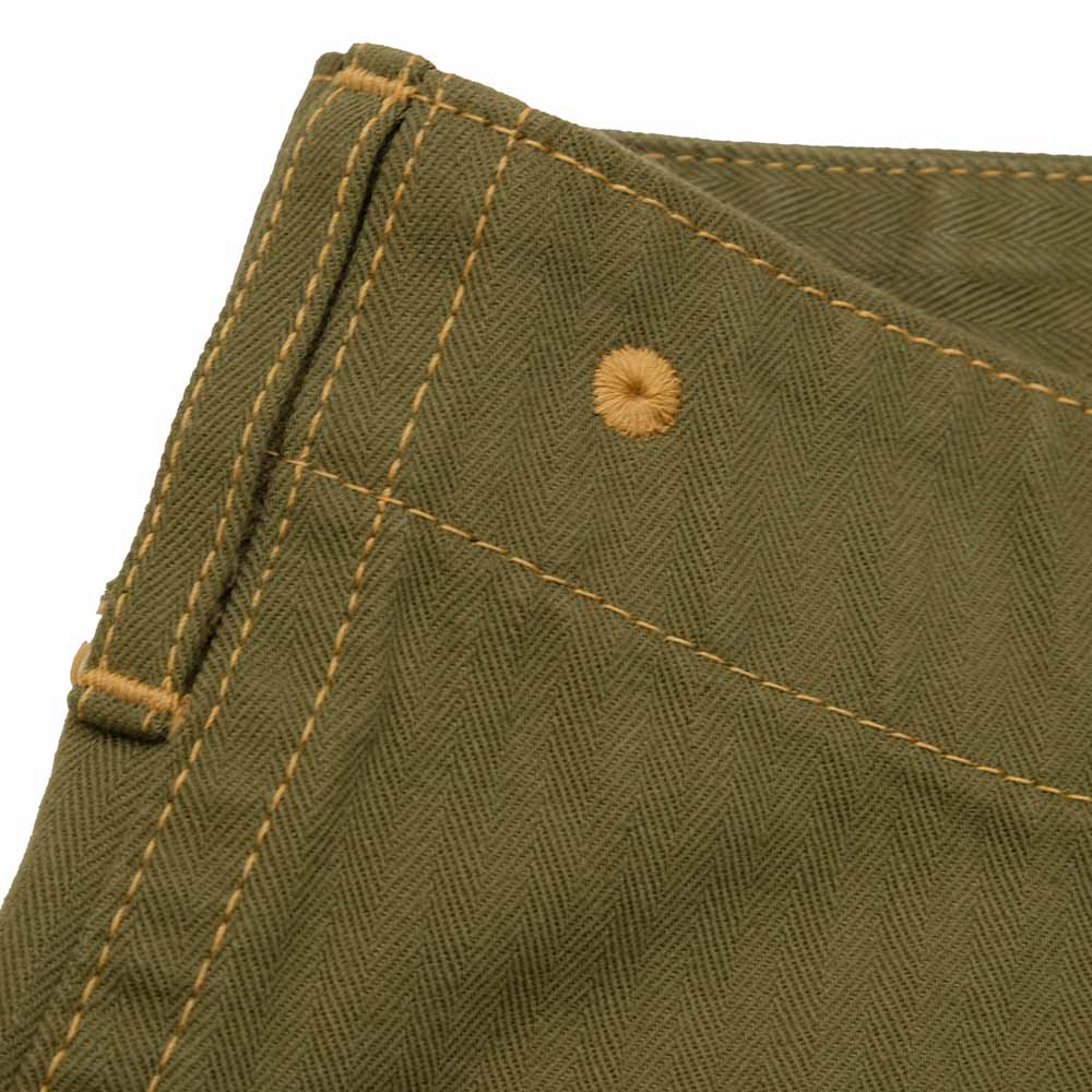 BUZZ RICKSON'S U.S. MARINE CORPS HERRINGBONE SHORTS BR52388