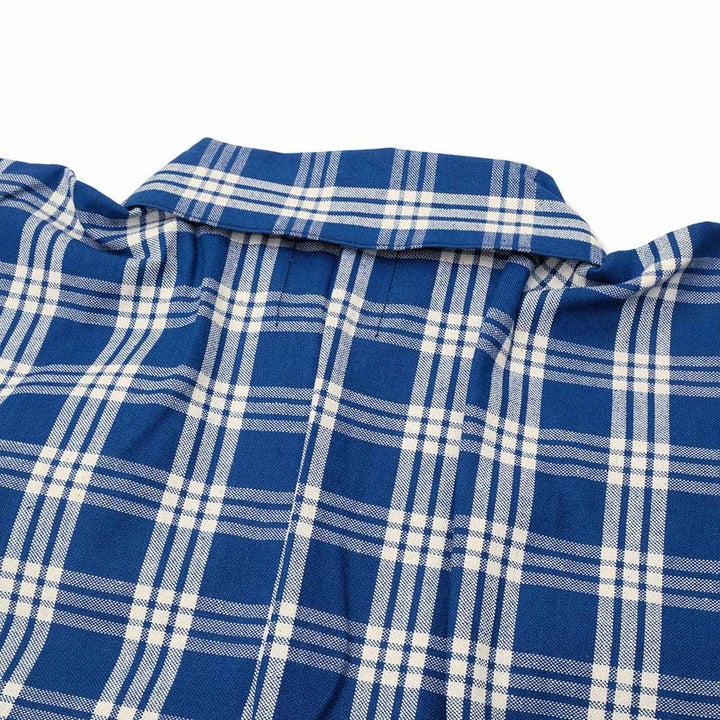 WAREHOUSE - 1900’S WHITE CHECK BLOUSE - 2231-1900-CK