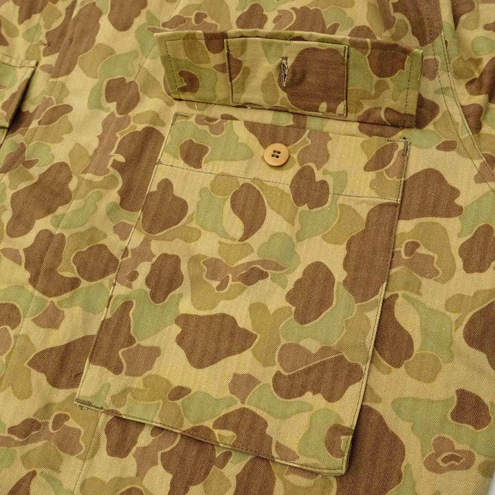 BUZZ RICKSON'S - JACKETS, HERRINGBONE TWILL, CAMOUFLAGE - BR15753