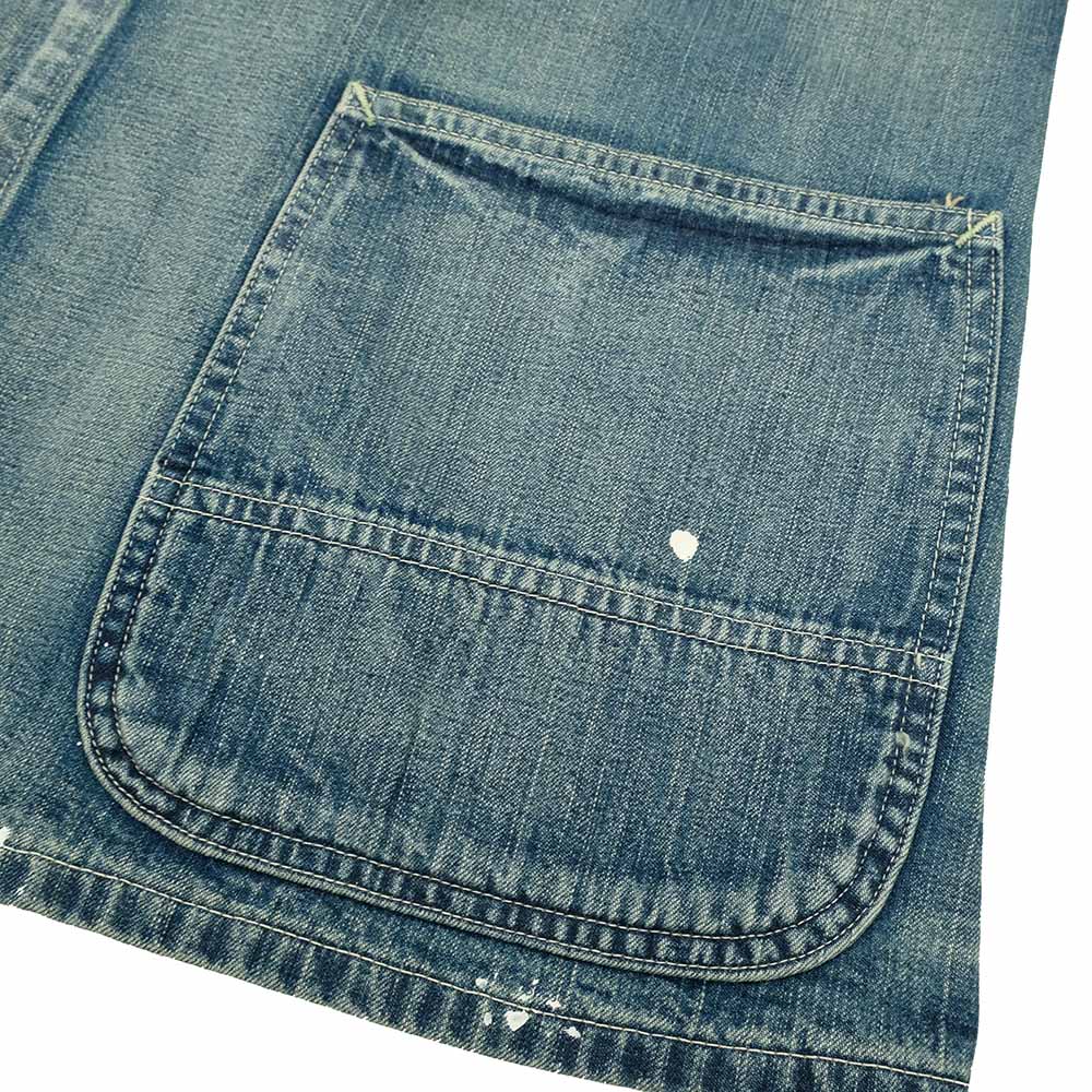 SUGAR CANE - 11oz. BLUE DENIM - WORK COAT - AGED MODEL - SC15708
