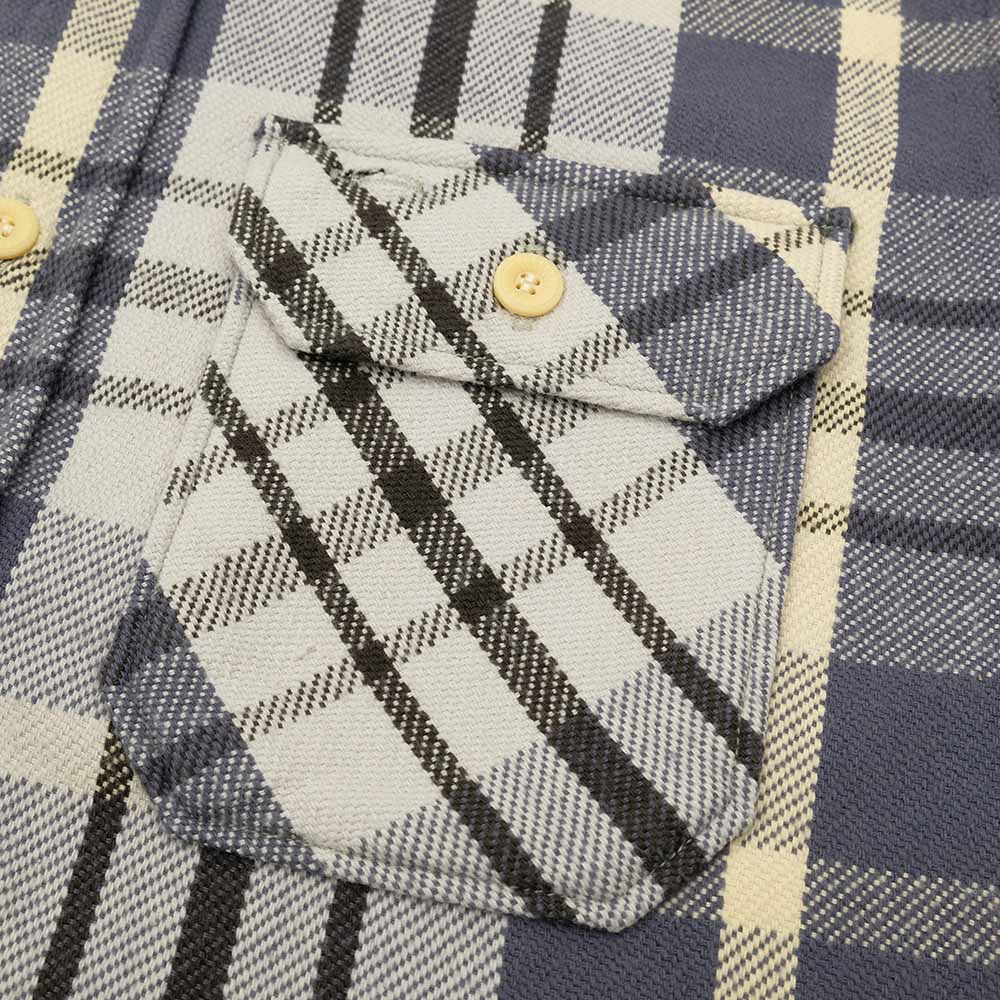 WAREHOUSE - Lot.3104 FLANNEL SHIRTS - C柄 - ONE WASH - WH-3104C24