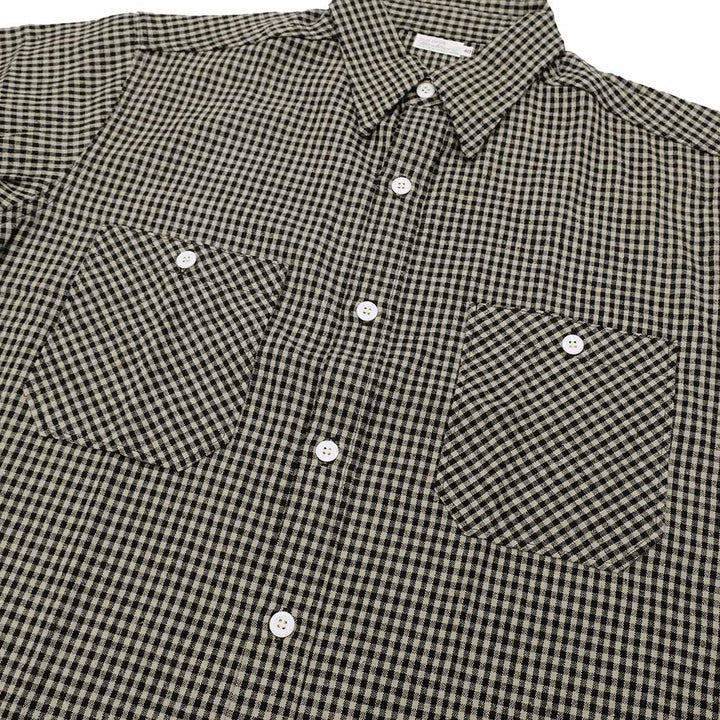 WAREHOUSE - Lot 3055 - LONG SLEEVE CHECK WORK SHIRTS - A柄 - 3055A-25