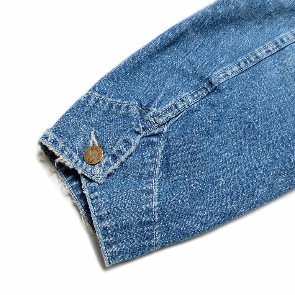 REMI RELIEF - 9.5oz Nep Denim Coverall - USED BLUE - RN30389042