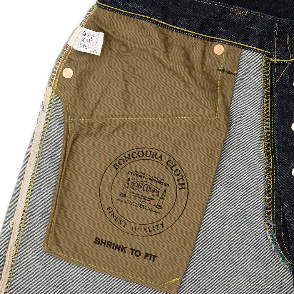 BONCOURA - 43XX WWⅡ Denim Natural Indigo Dye - 15th Anniversary Model - BO-43XX-DE