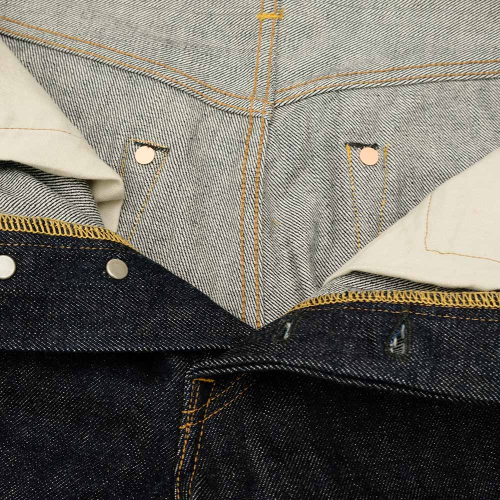 GENERAL THINGS - Button fly Jeans Line 1 Straight - 110