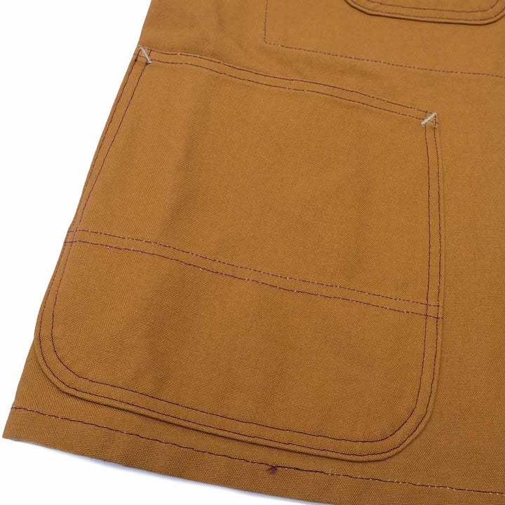 SUGAR CANE - 13oz. BROWN DUCK WORK COAT - SC15657
