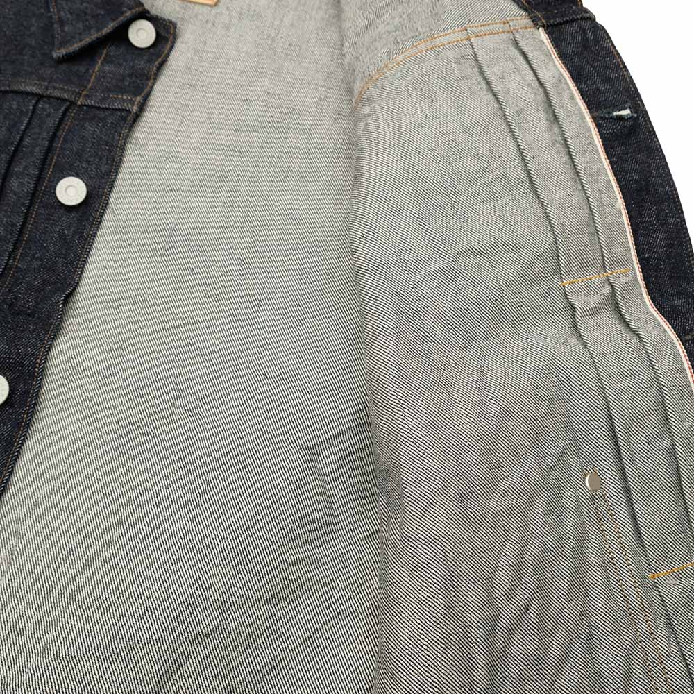 GENERAL THINGS - 2 Pockets Solid Denim Jacket - 7110