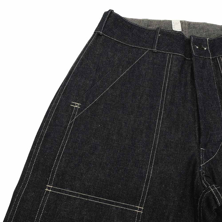 WAREHOUSE - 1930S WPA DOUBLE KNEE DENIM TROUSERS - 1239-25