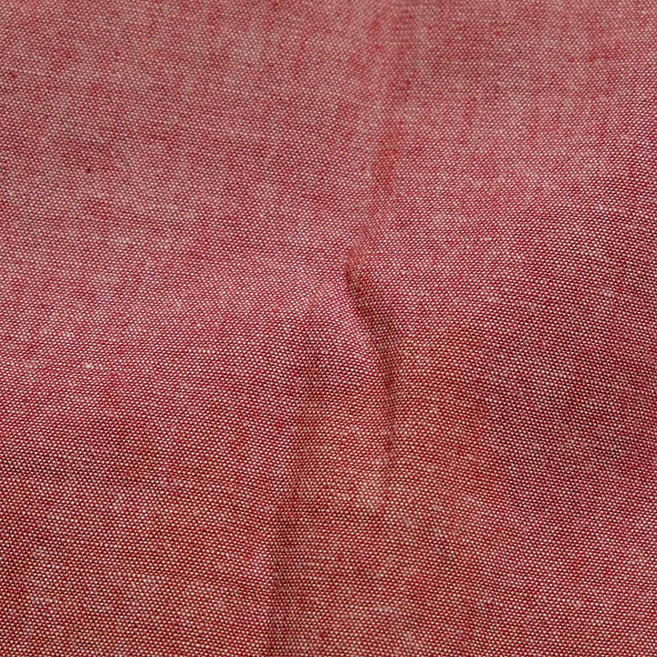 SUGAR CANE - RED CHAMBRAY WORK SHIRT - SC29682