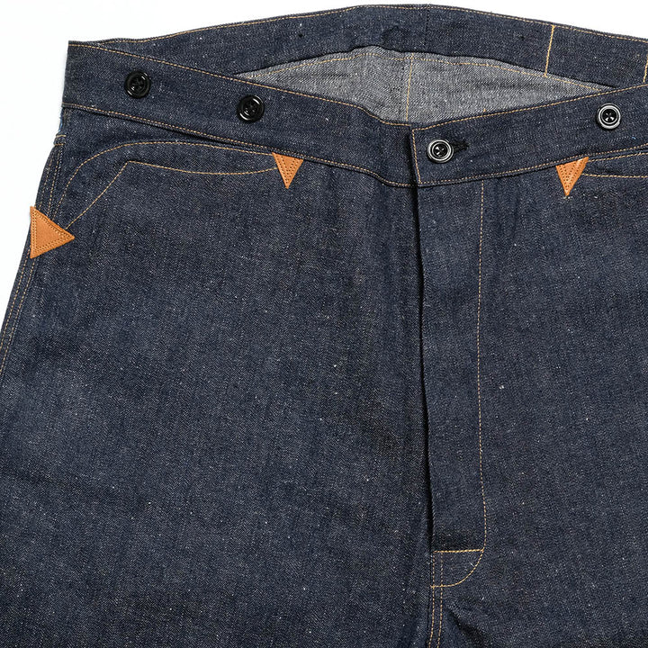 WAREHOUSE - GREENEBAUM - 1874 3POCKET HEAVY LEATHER BOUND OVERALL - 1228-1874
