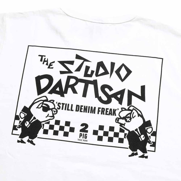 STUDIO D’ARTISAN - USA COTTON T-SHIRT - Hommage - 8234A