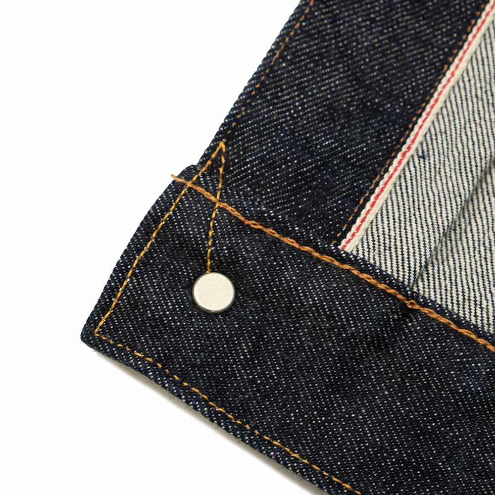 GENERAL THINGS - 2 Pockets Solid Denim Jacket - 7110
