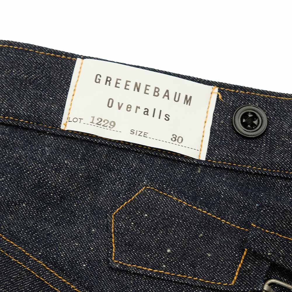 WAREHOUSE - GREENEBAUM - 1900 4POCKET HEAVY LEATHER BOUND OVERALL - 1229-1900