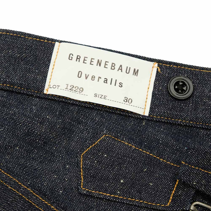 WAREHOUSE - GREENEBAUM - 1900 4POCKET HEAVY LEATHER BOUND OVERALL - 1229-1900