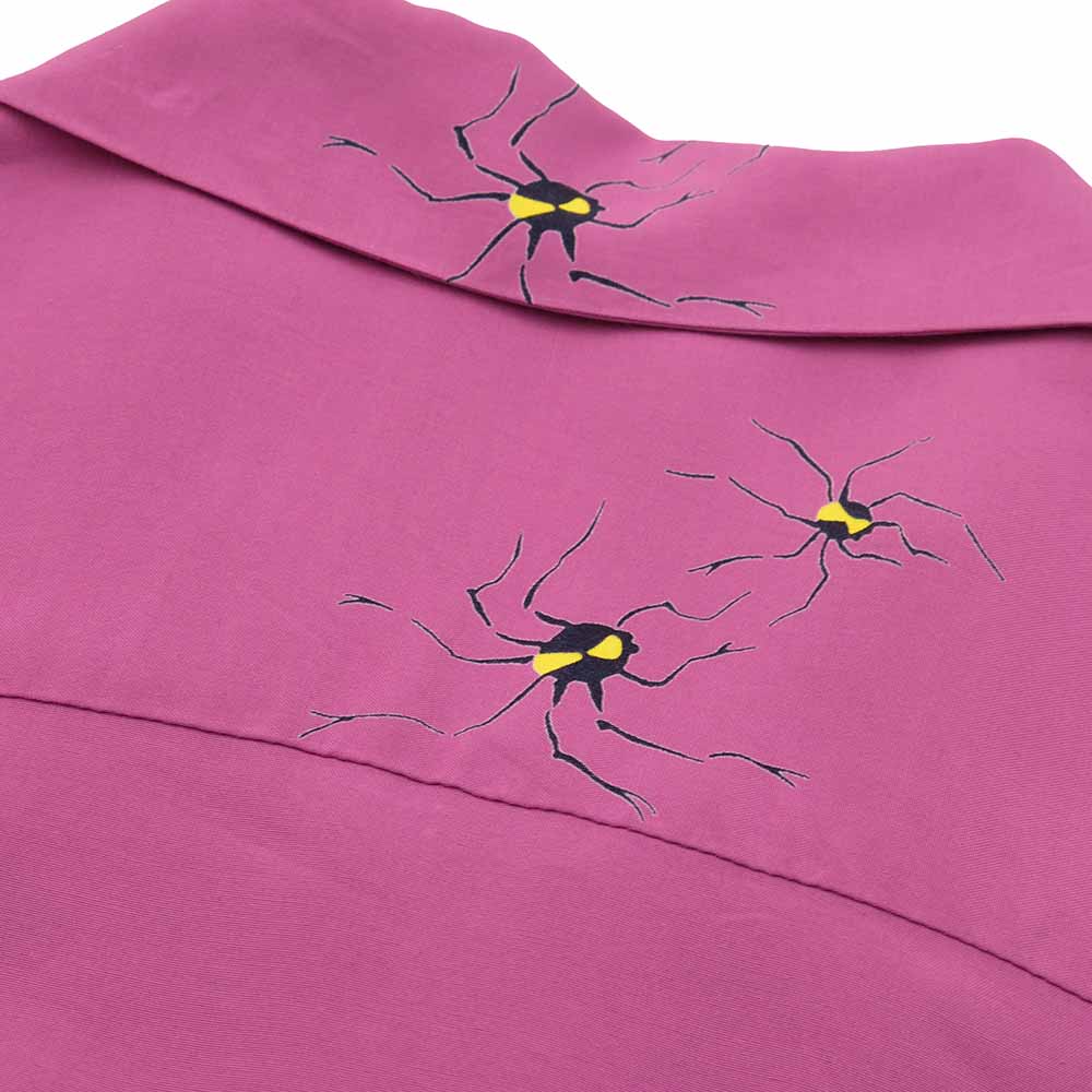 STAR OF HOLLYWOOD - HIGH DENSITY RAYON PULLOVER SHIRT - TARANTULA - SH38872