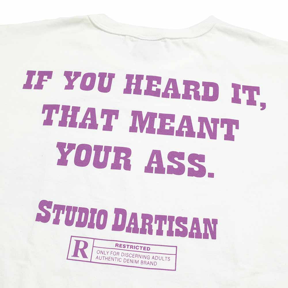 STUDIO D’ARTISAN - USA COTTON T-SHIRT - D'ARTISAN PARODY - 8211A