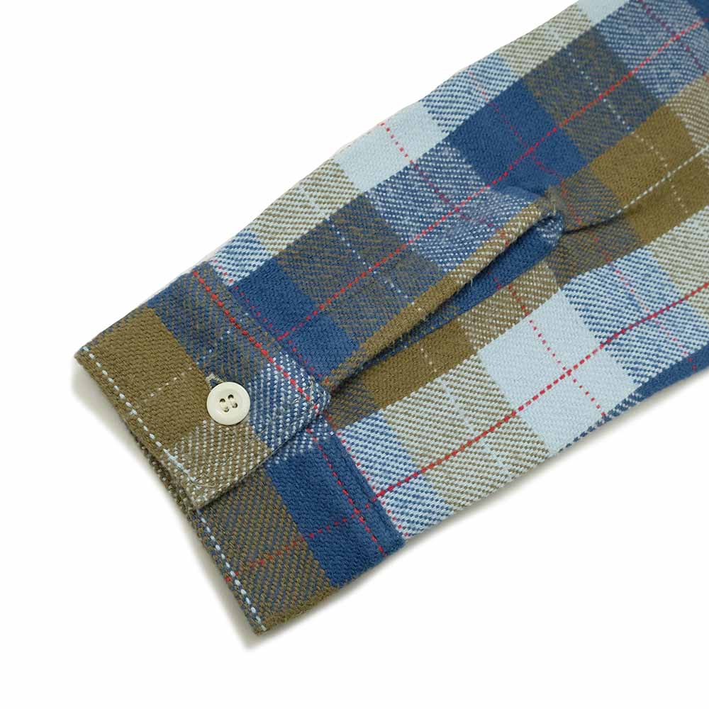 WAREHOUSE - Lot.3104 FLANNEL SHIRTS - E柄 - ONE WASH - WH-3104E24