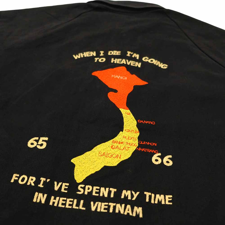 SUNNY SPORTS - THRIFTY LOOK - SOUVENIR VIET-NAM 1965 JACKET COTTON TWILL - TL25S003