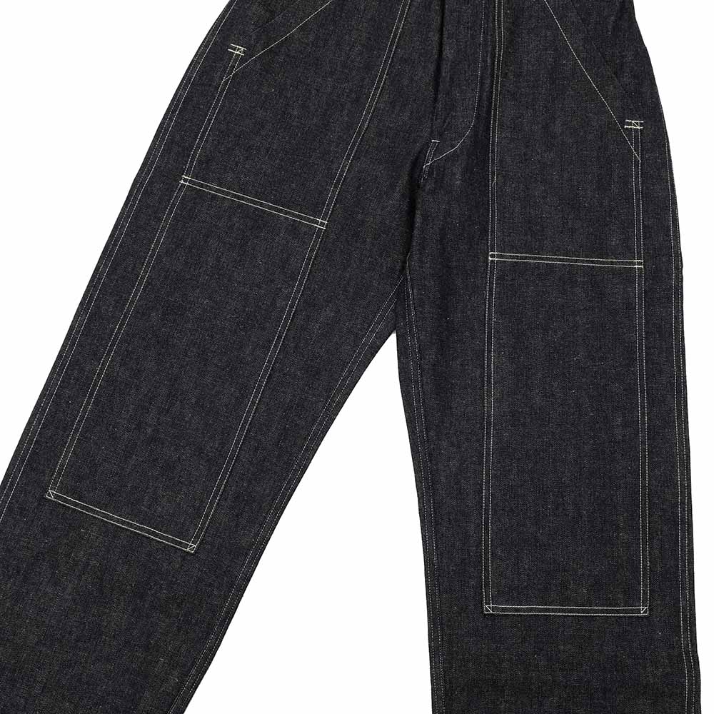 WAREHOUSE - 1930S WPA DOUBLE KNEE DENIM TROUSERS - 1239-25