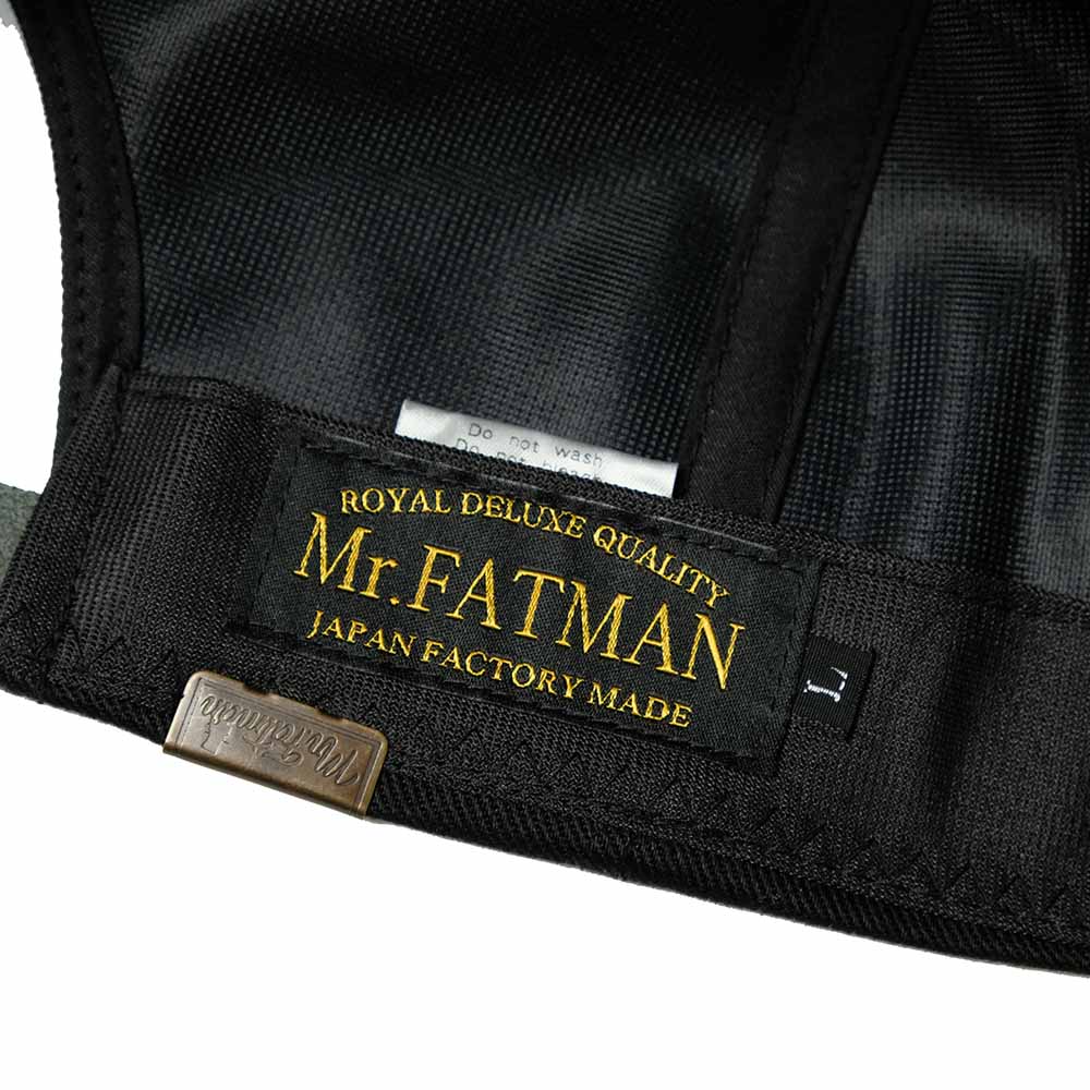 Mr.FATMAN - COTTON WAPPEN TRUCKER CAP - 5244011