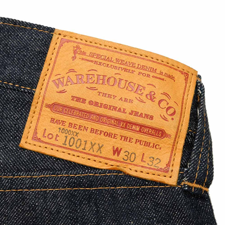 WAREHOUSE - DEAD STOCK BLUE - Lot 1001XX(1000XX) 1954MODEL - 1001XX-1954