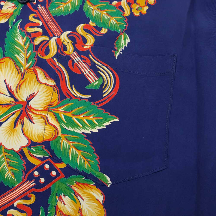 SUN SURF - S/S RAYON HAWAIIAN SHIRT - BLESSING GIFT FROM HAWAII - SS39212