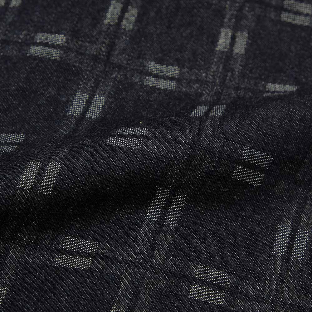 MOMOTARO JEANS - Triple Stitch Cross Check Jacquard Shirt - MXLS1035