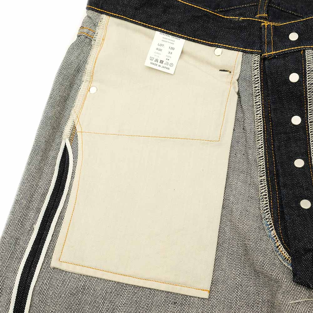 GENERAL THINGS - Button fly Jeans Line 2 Straight - 120