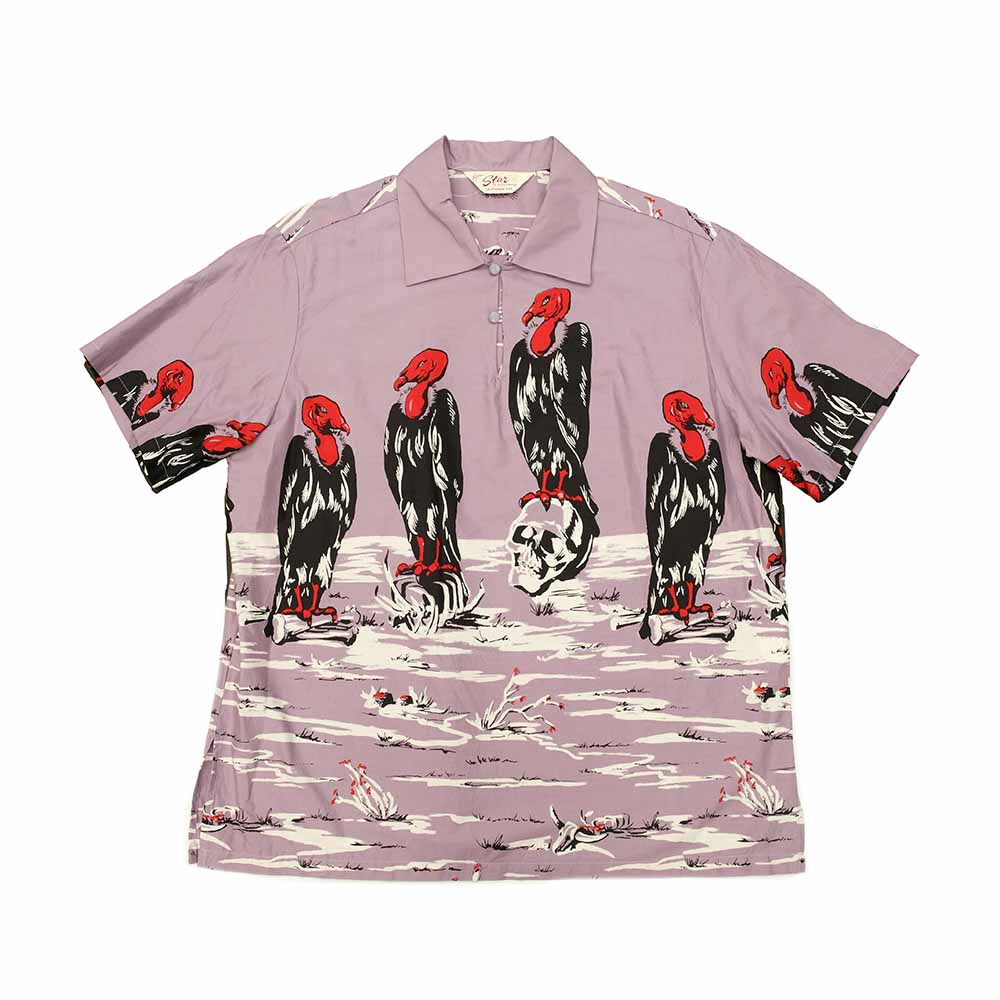 STAR OF HOLLYWOOD - COTTON TYPEWRITER PULLOVER SHIRT - CONDOR - SH39310