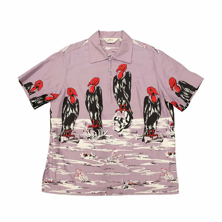 STAR OF HOLLYWOOD - COTTON TYPEWRITER PULLOVER SHIRT - CONDOR - SH39310