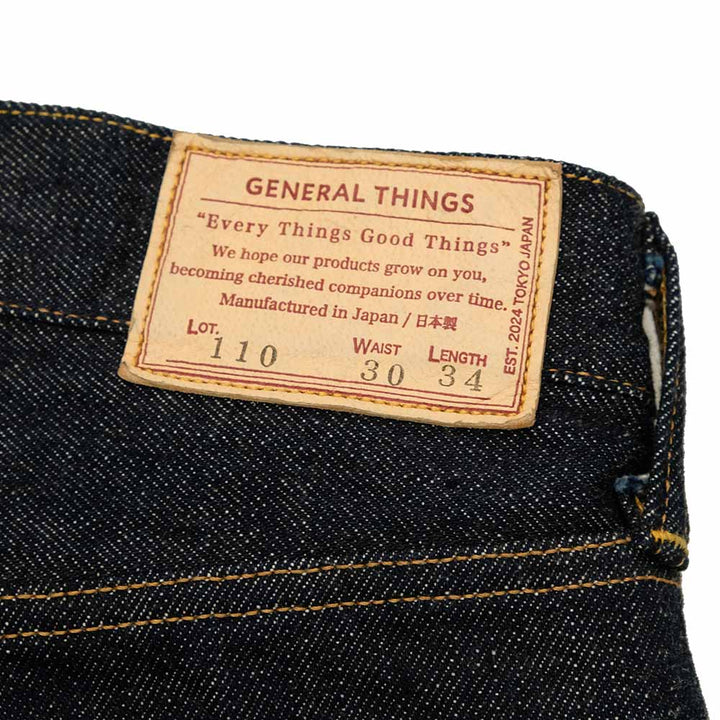GENERAL THINGS - Button fly Jeans Line 1 Straight - 110