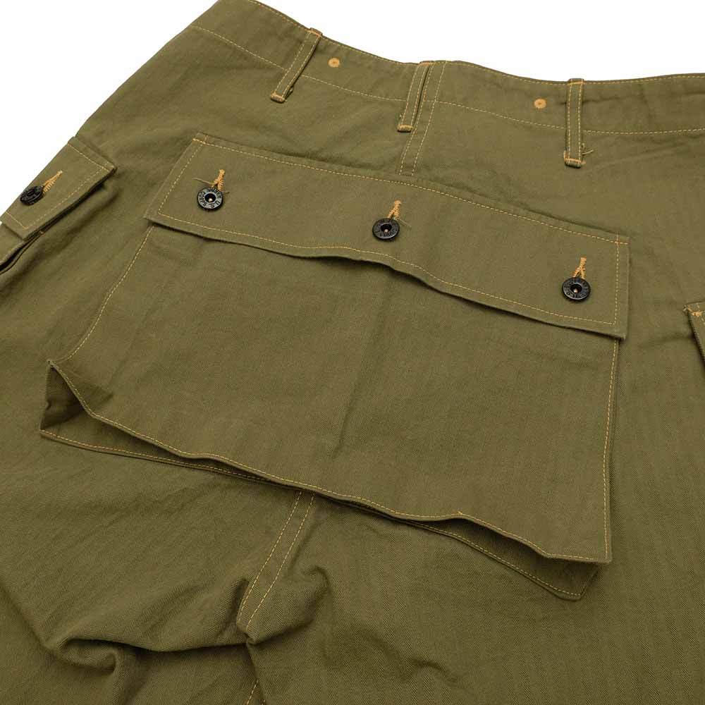 BUZZ RICKSON'S U.S. MARINE CORPS HERRINGBONE SHORTS BR52388