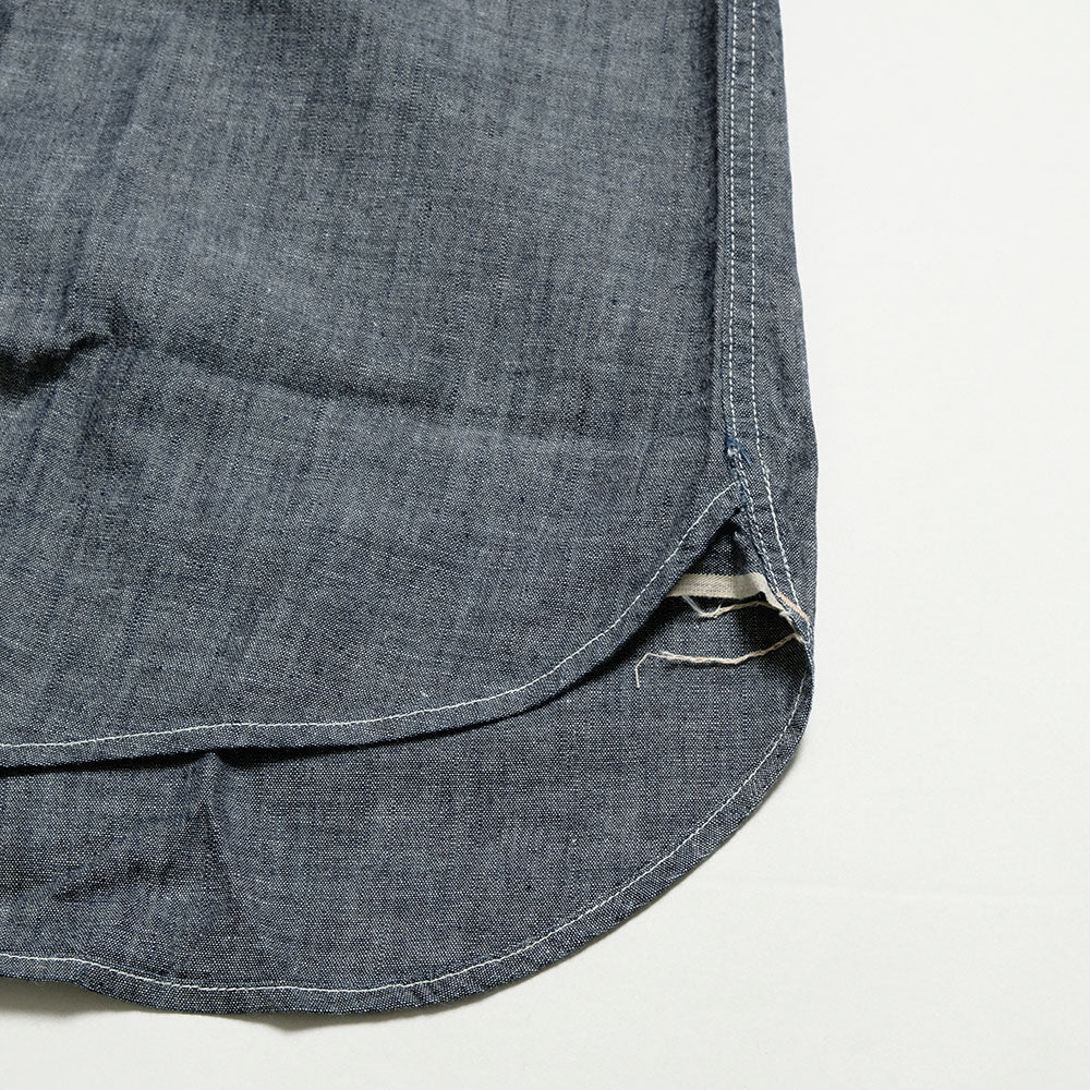 BONCOURA - BONCOURA BD shirt - chambray - 142038453