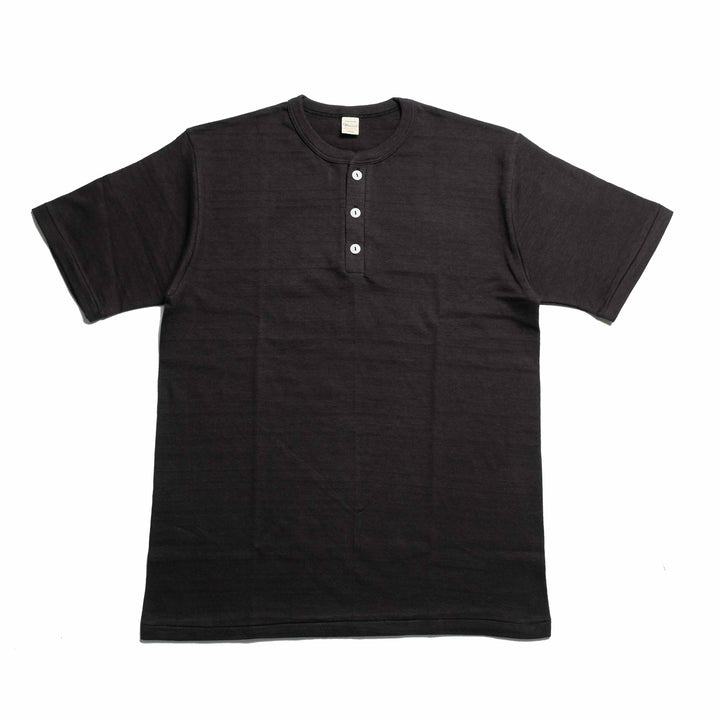 WAREHOUSE - Lot.4601 HENLEY NECK T-SHIRT - 4601HE-26