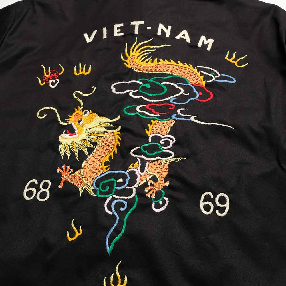 TAILOR TOYO - Late 1960s Style Cotton Vietnam Jacket - DRAGON - TT15879