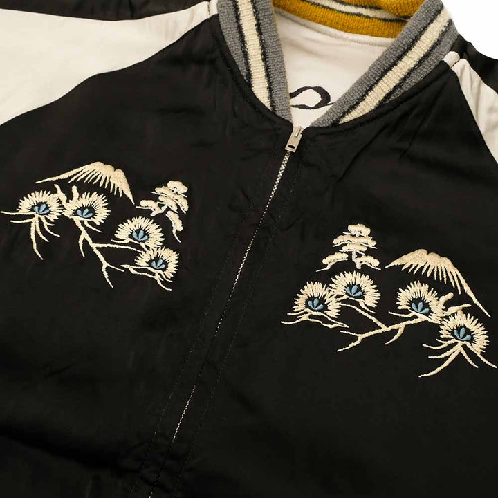 TAILOR TOYO - Acetate Souvenir Jacket - TOYO ENTERPRISE 60th Anniversary Special Edition - BLACK SNAKE x RED SNAKE - TT15808