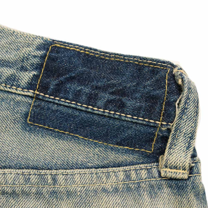SUGAR CANE - 14.25oz. DENIM 1947 REMAKE AGED MODEL - REGULAR STRAIGHT - SC41947SR