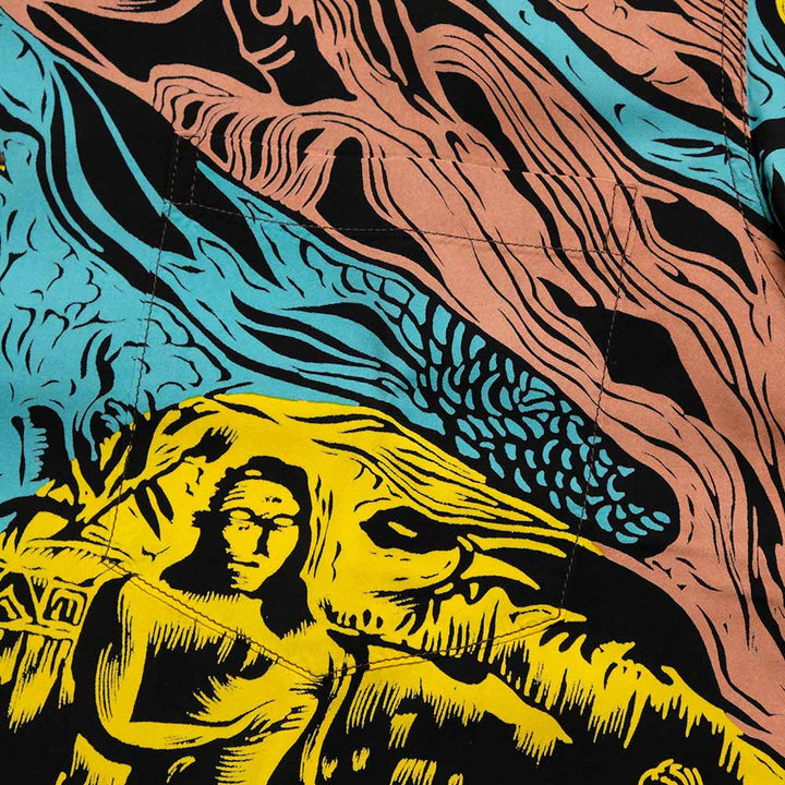 SUN SURF - SPECIAL EDITION - GAUGUIN WOODCUT MYSTIC - SHORT SLEEVE - SS39673