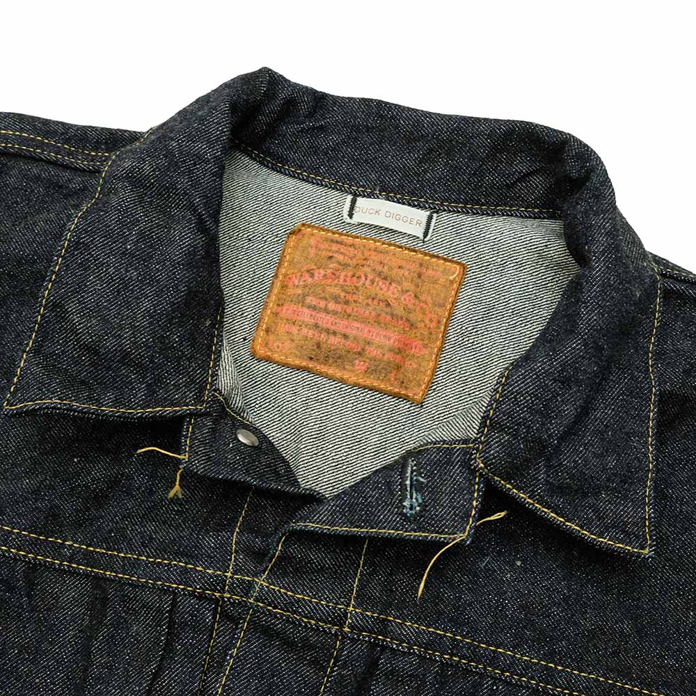 Warehouse DUCK DIGGER Lot DD-S2001XX NEW DENIM WW II MODEL ONE WASH DD-S2001XX 