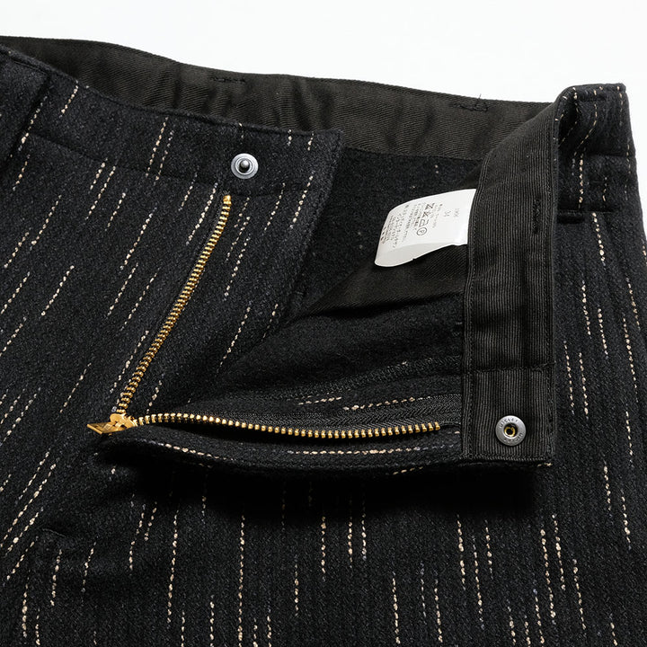 STUDIO D’ARTISAN - Kasuri dyeing Beach Cloth Trousers - 1906